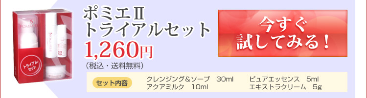 トライアルセット1,260円(税込)